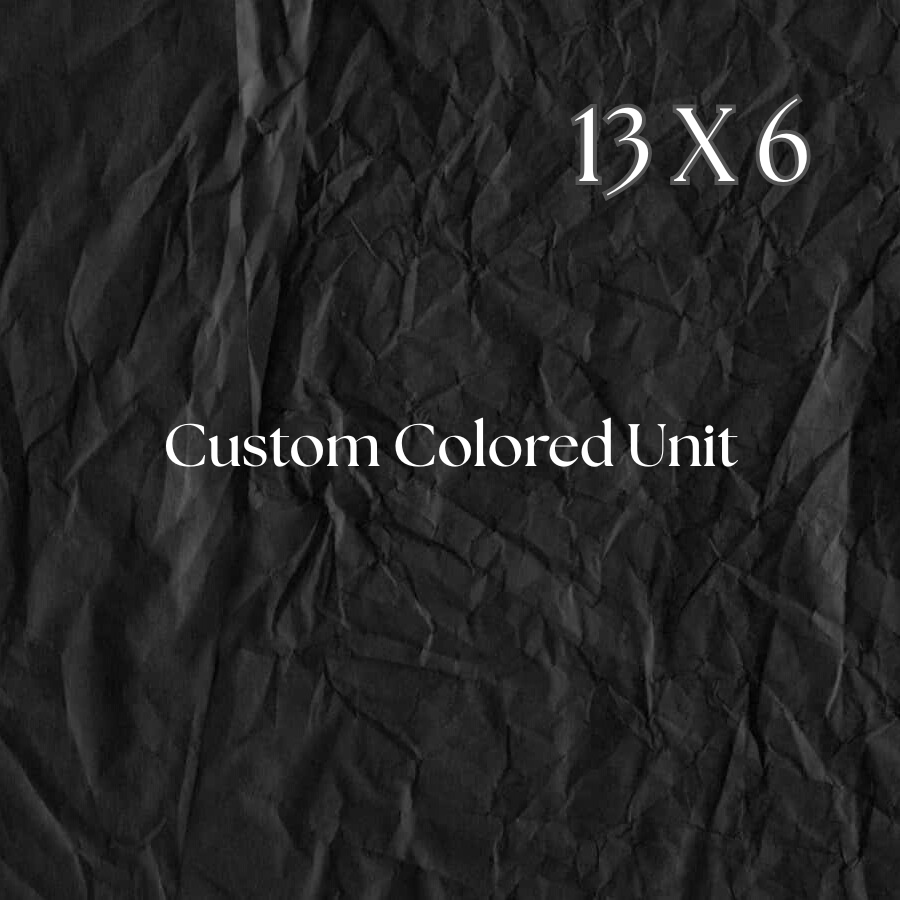 Custom Colored Unit