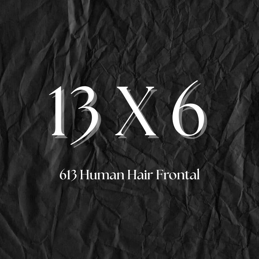 13x6 613 Human Hair Lace Front Wig